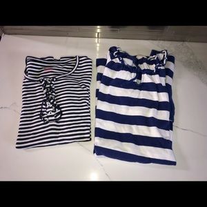 Two mini Boden short sleeve shirts -girls 11/12